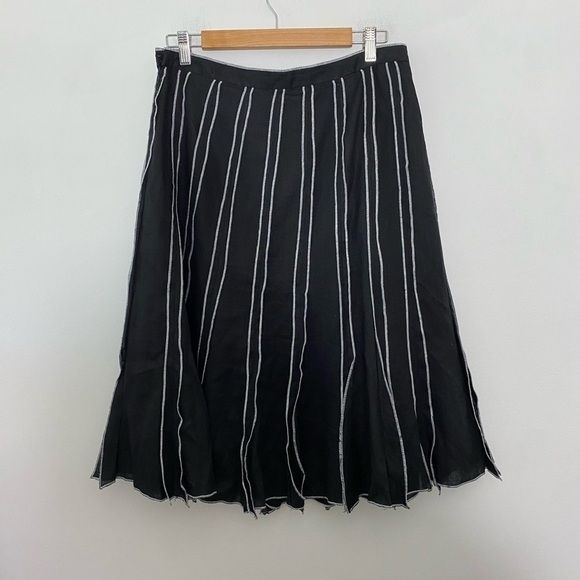 Carole Little Linen Midi skirt - Picture 4 of 6
